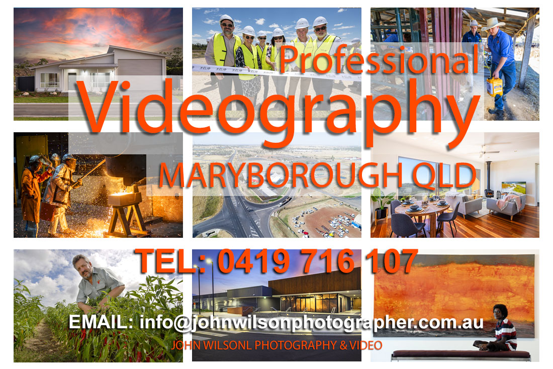 Videographer Services Maryborough qld