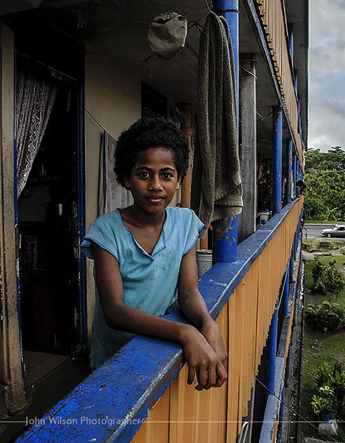 Fiji squatter resident